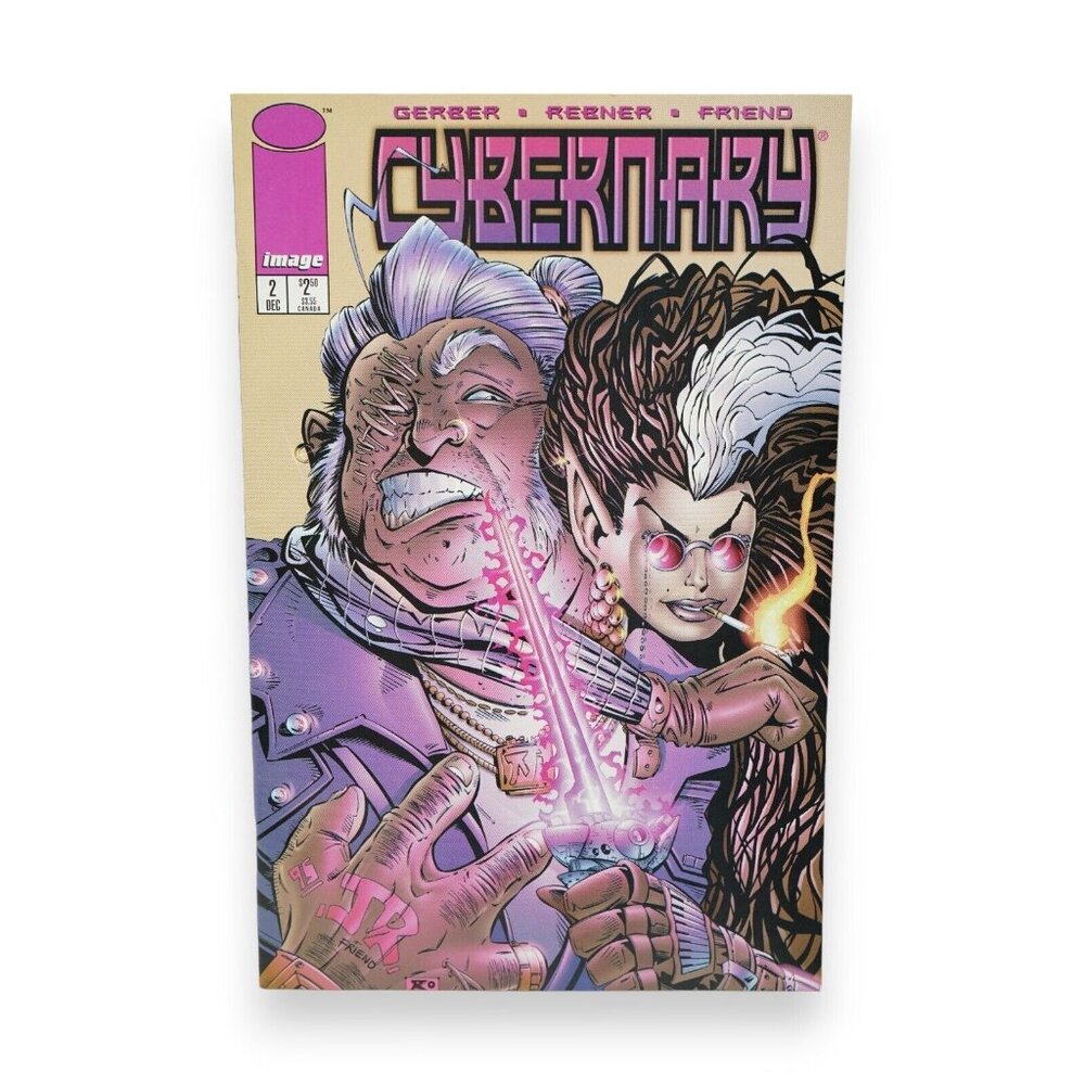 CYBERNARY COMIC BOOK #2 IMAGE COMICS DECEMBER 1995‎ ~ Excellent condition !!